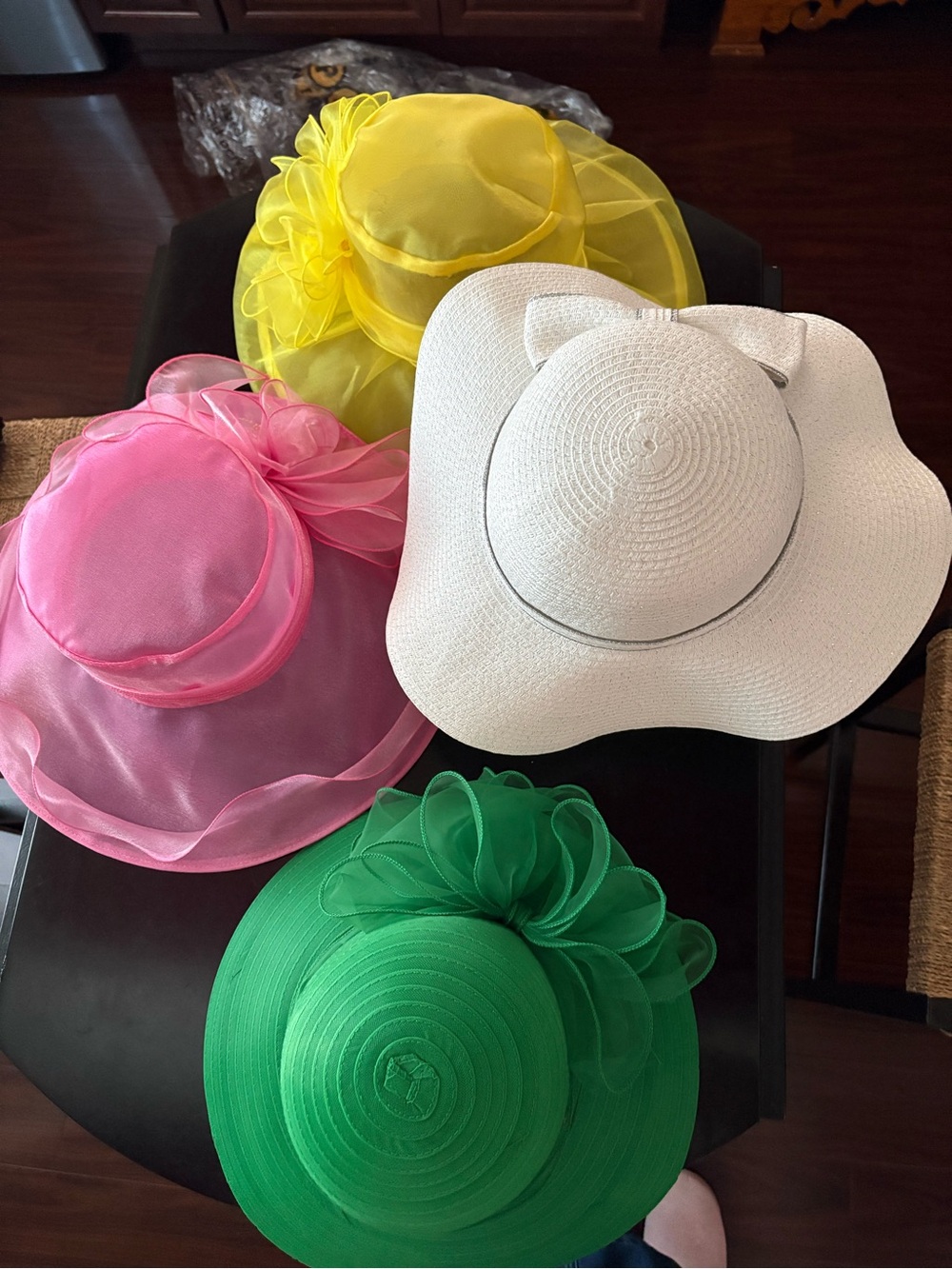 Ladies Hat Pack - Pink, Yellow, White, Green